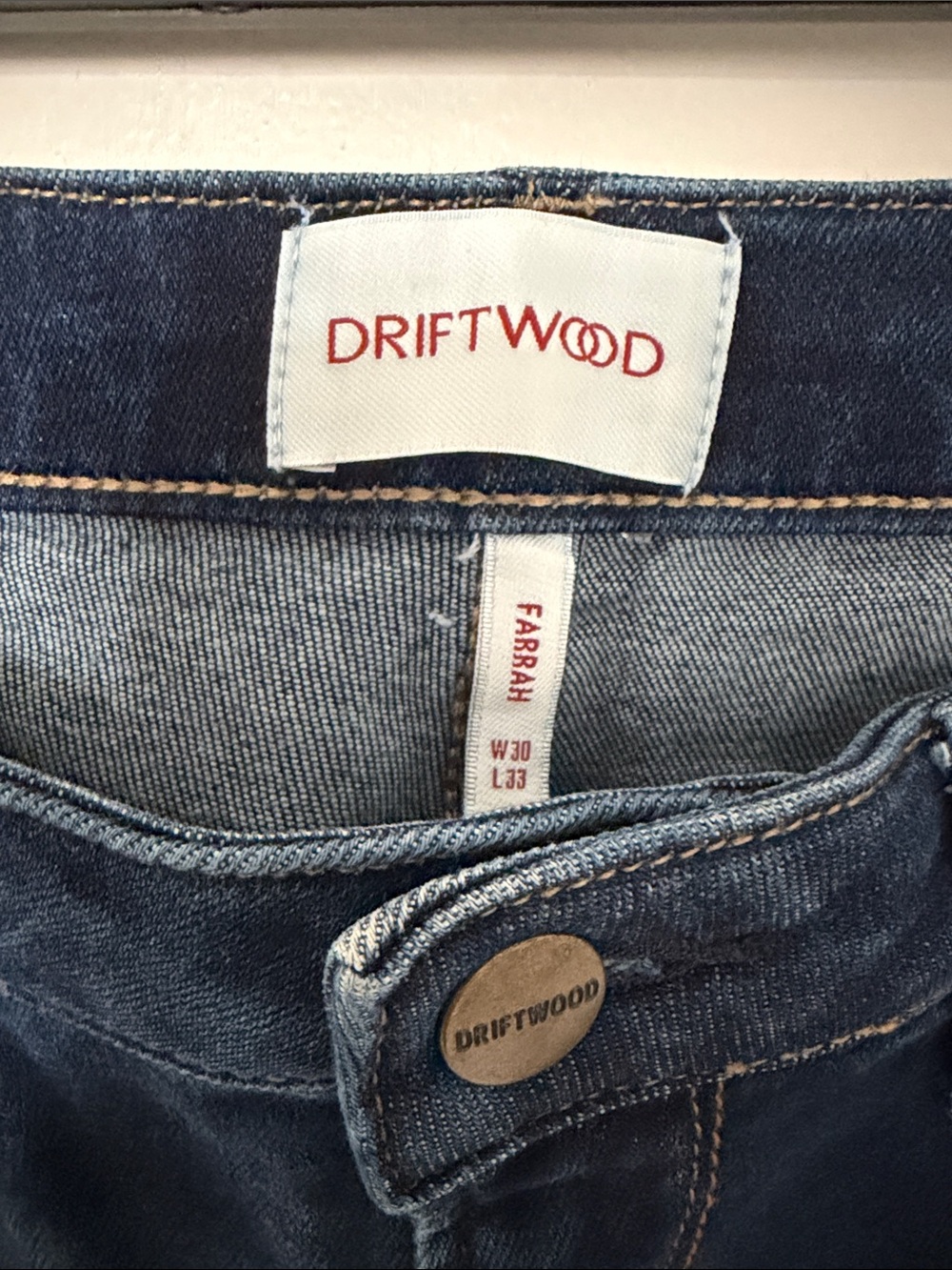 Driftwood Farrah Floral Inset Flare Jeans - Size 30 L33 - Boho Festival - Picture 4 of 7